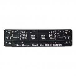 Kfz-Kennzeichenhalter, Nummernschildhalter 