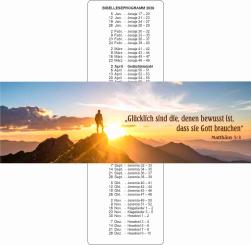 Lesezeichen JT 2026 Bildmotiv deutsch •  Set (10 Stück)