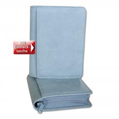 Silberbibel - Standardbibel Leder Silbergrau ohne Prägung