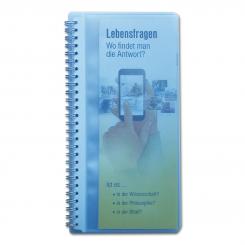 Traktatmäppchen blau