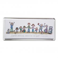 Kühlschrankmagnet Text 2015