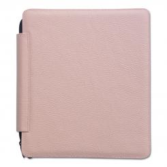 Tablet- Dienstmappe in Leder rosa 