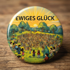 Button / Pin 38mm mit Anstecknadel 