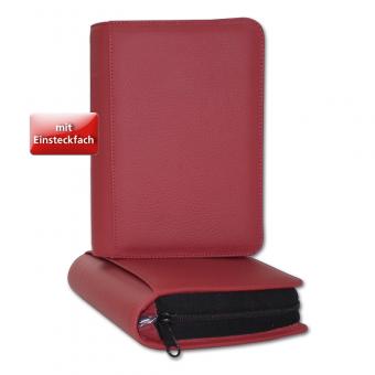 Silberbibel - Standardbibel Leder Karmesinrot Goldprägung