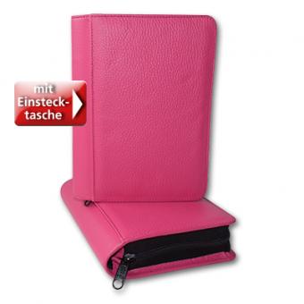 Silberbibel - Standardbibel Leder Pink ohne Prägung