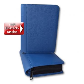 Silberbibel - Standardbibel Leder Royalblau ohne Prägung
