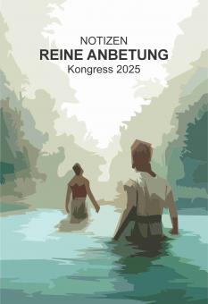 2025 Kongress-Notizbuch, Druckservice & Bindung 