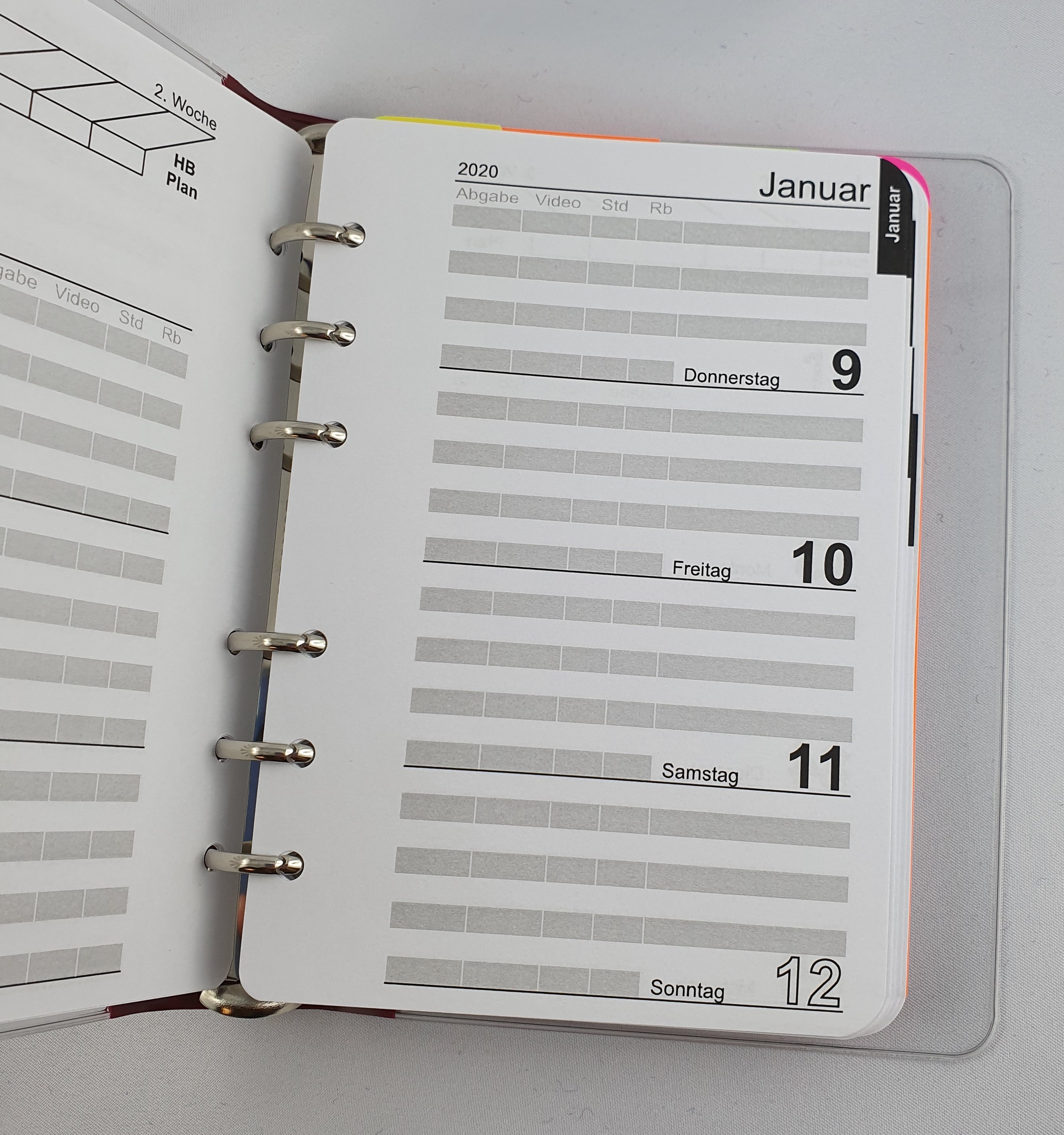 Der Ringbuchkalender 2025: Dein vielseitiger Begleiter für ein organisiertes Jahr